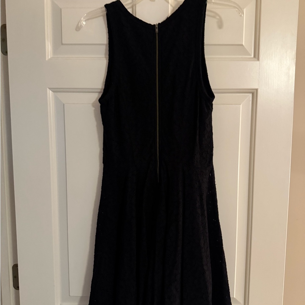 Express Black Sheath Mini Dress Crew Neck